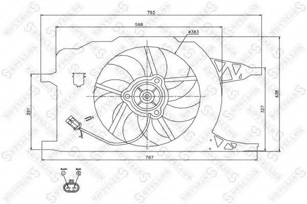 RENAULT TRUCKS 7701049657 Вентилятор, охолодження двигуна