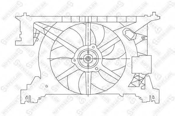 RENAULT TRUCKS 6025313368 Вентилятор, охолодження двигуна
