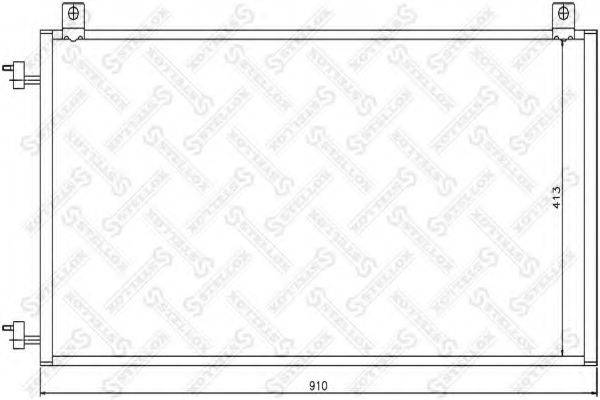 CHEVROLET 52475996 Конденсатор, кондиціонер