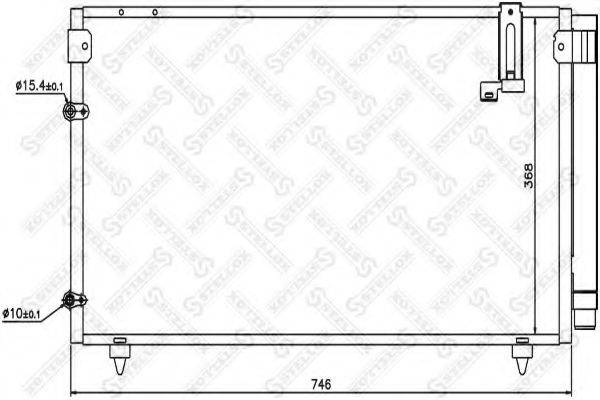 AVA QUALITY COOLING 1133803 Конденсатор, кондиціонер
