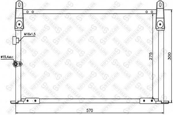 AVA QUALITY COOLING 10033452 Конденсатор, кондиціонер