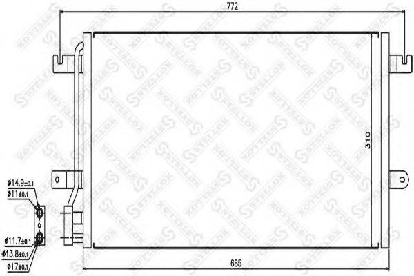 BEHR_ GA7H61480A Конденсатор, кондиціонер