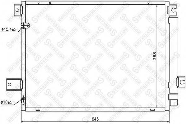 AVA QUALITY COOLING 1349330 Конденсатор, кондиціонер