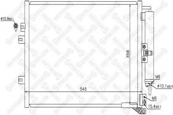 AVA QUALITY COOLING 4 419 058 Конденсатор, кондиціонер