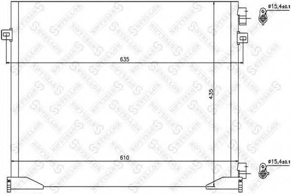 AVA QUALITY COOLING 4419063 Конденсатор, кондиціонер