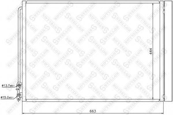 AVA QUALITY COOLING 4 748 900 Конденсатор, кондиціонер