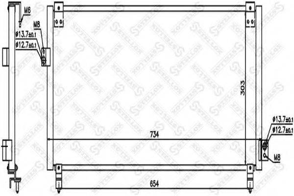 BEHR_ 46459587 Конденсатор, кондиціонер