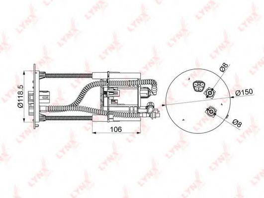 TOYOTA 77020 35072 Паливний насос