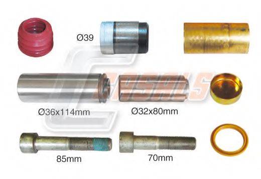 CASALS MD622 Ремкомплект, гальмівний супорт
