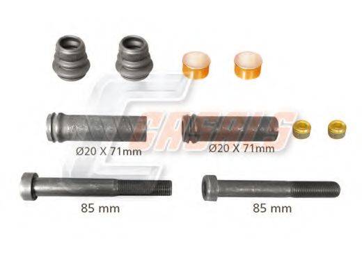 AUGER 54541 Ремкомплект, гальмівний супорт