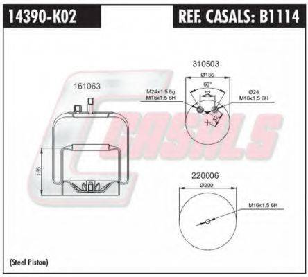 CASALS B1114