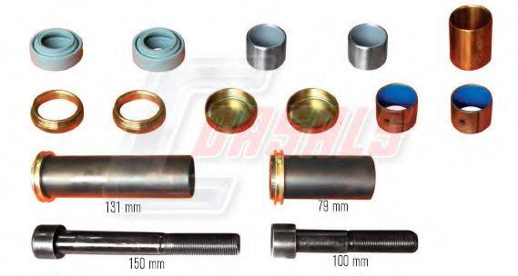 AUGER 54548 Ремкомплект, гальмівний супорт