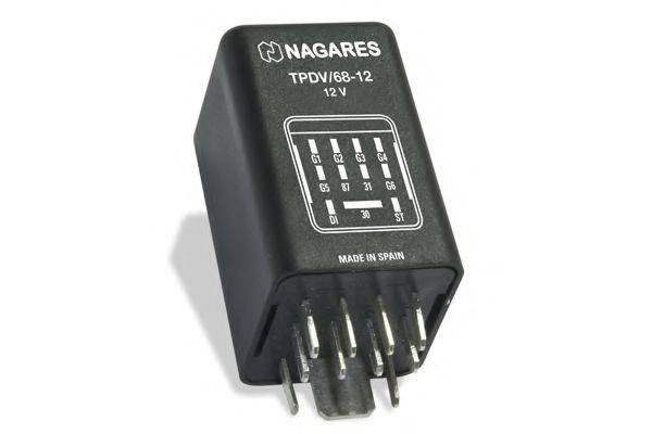 NAGARES 03398 Блок керування, час розжарювання