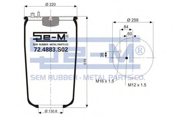 SEM LASTIK 72.4883.S02