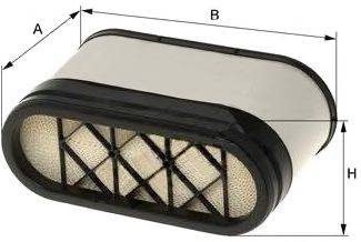 MFILTER A883 Повітряний фільтр