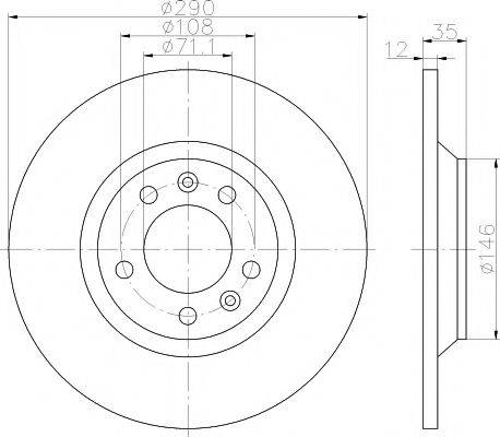 HELLA PAGID 8DD 355 110-791