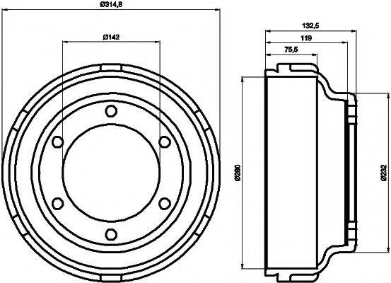 HELLA PAGID 8DT 355 300-471