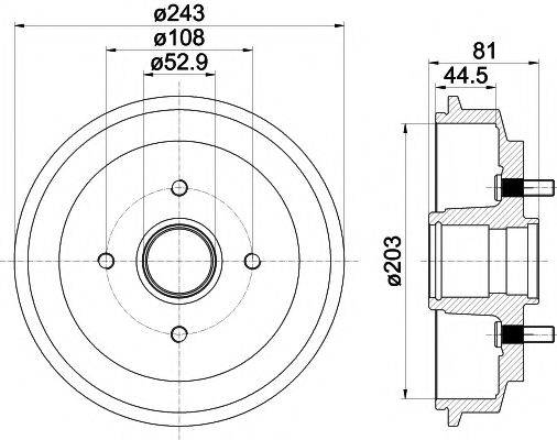 HELLA PAGID 8DT 355 300-601
