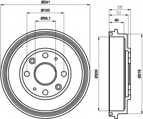 HELLA PAGID 8DT 355 300-761
