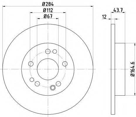 HELLA PAGID 8DD 355 100-921