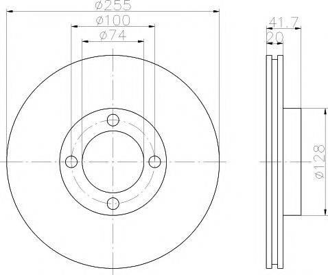 HELLA PAGID 8DD 355 101-841