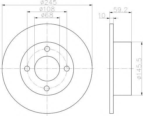 HELLA PAGID 8DD 355 100-601