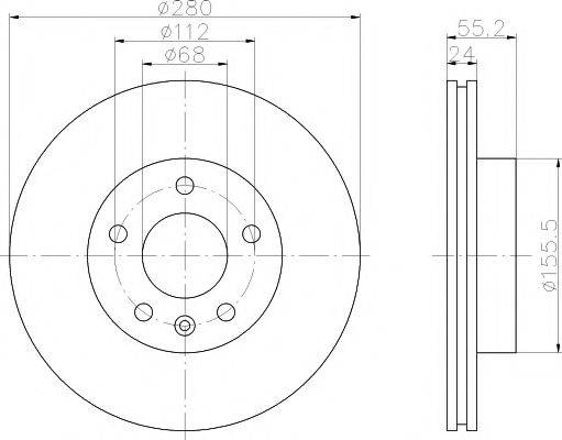 HELLA PAGID 8DD 355 105-581