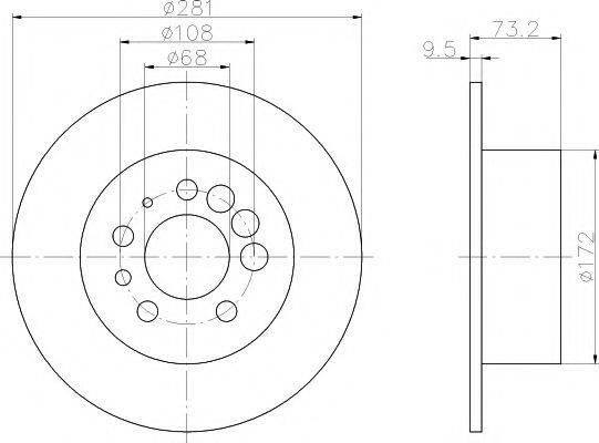 HELLA PAGID 8DD 355 100-891