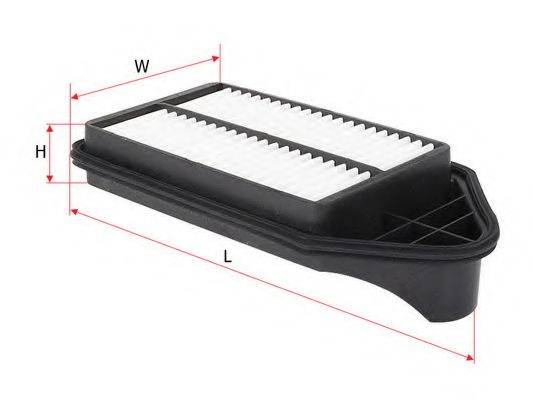 SAKURA AUTOMOTIVE A1429 Повітряний фільтр