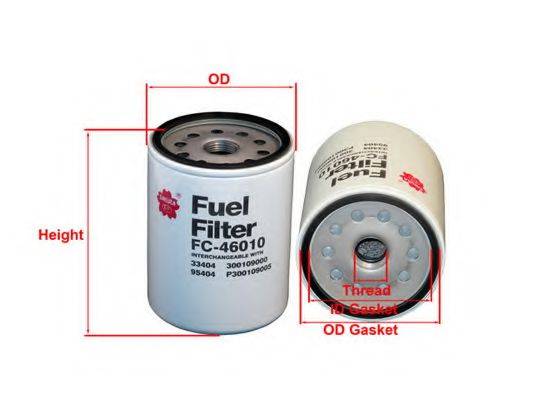WIX FILTERS 33404 Паливний фільтр
