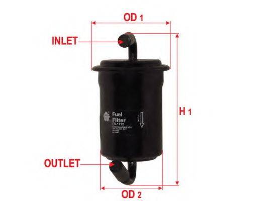 RYCO Z307 Паливний фільтр