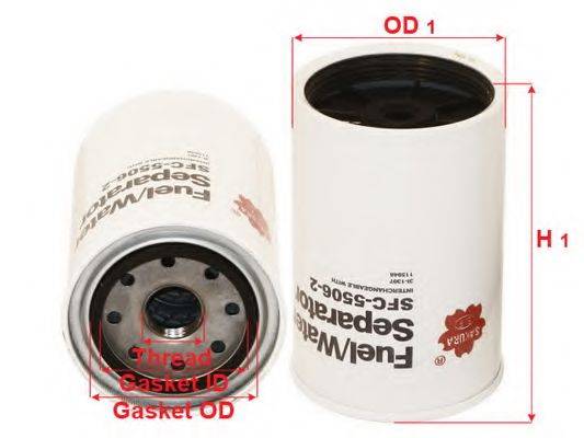 WIX FILTERS 33443 Паливний фільтр