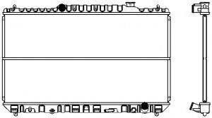 TOYOTA 16400-03151 Радіатор, охолодження двигуна