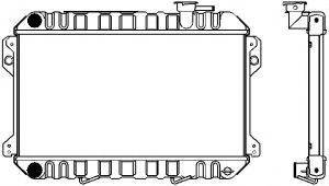 TOYOTA 1640026230 Радіатор, охолодження двигуна; Радіатор, Тяговий акумулятор