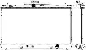 LEXUS 16400-31850 Радіатор, охолодження двигуна