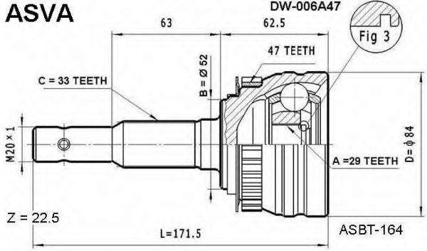 ASVA DW-006A47
