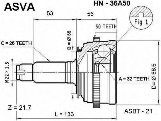 ASVA HN-36A50