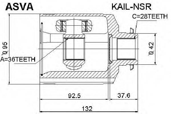 KIA 49605-2PA00 Пильовик, приводний вал