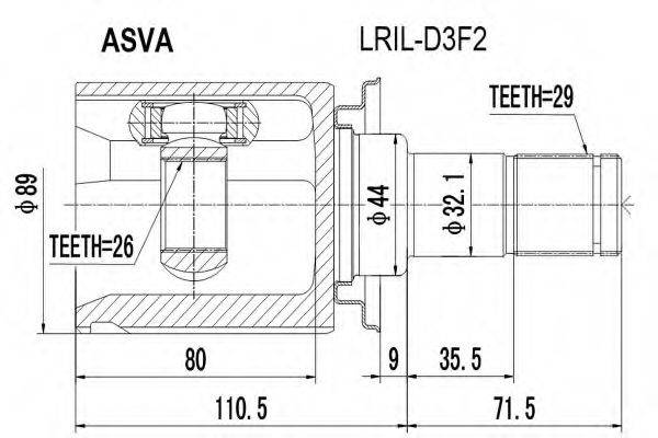 ASVA LRIL-D3F2