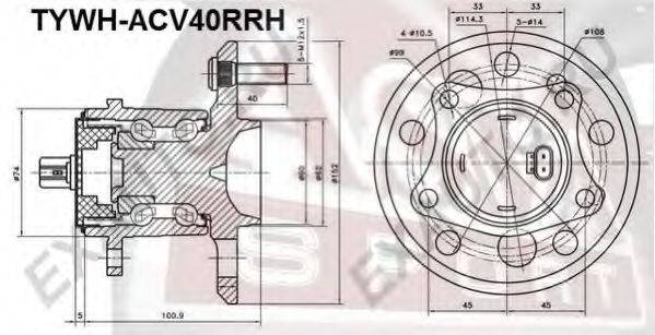 ASVA TYWH-ACV40RRH