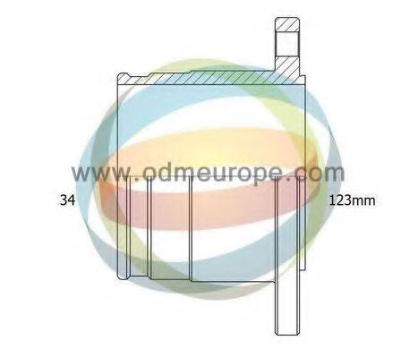 VW 8K0498103D Шарнірний комплект, приводний вал