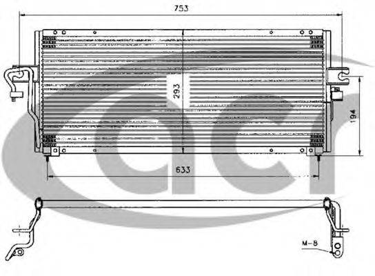 AVA QUALITY COOLING DN5164 Конденсатор, кондиціонер