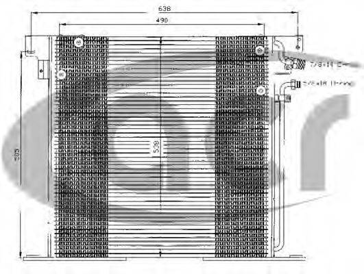 AVA QUALITY COOLING MS5220 Конденсатор, кондиціонер