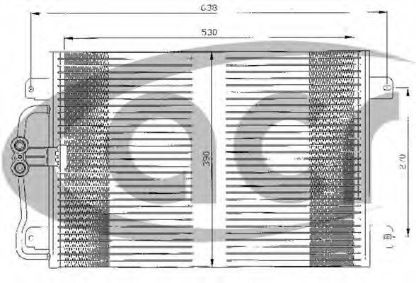 AVA QUALITY COOLING RT5256 Конденсатор, кондиціонер