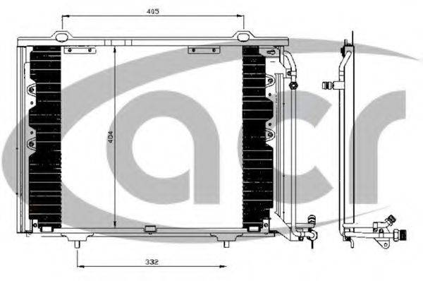 AVA QUALITY COOLING MS5290 Конденсатор, кондиціонер