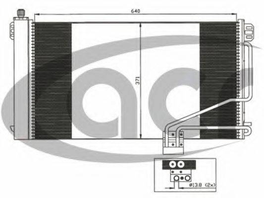 AVA QUALITY COOLING MS5200 Конденсатор, кондиціонер