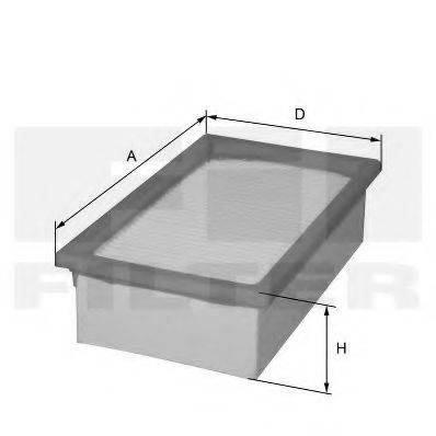 FIL FILTER 82034662 Фільтр, повітря у внутрішньому просторі