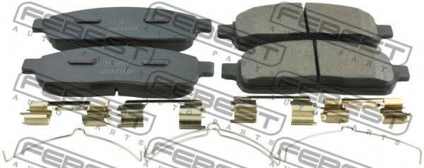 FORD 4U2Z-2V001-DA Комплект гальмівних колодок, дискове гальмо