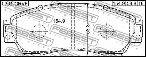 FEBEST 0301-CRVF