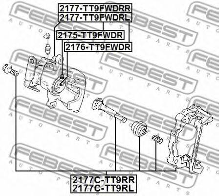 FORD 1530582 Гальмівний супорт